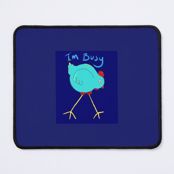 Item preview, I'm Busy Little Chicken Quirky Fun original Illusration designed and sold by Freedomworx.