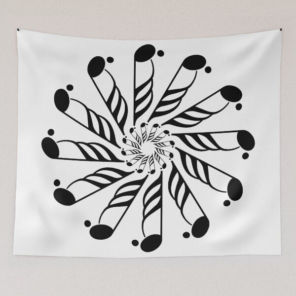 Item preview, Notes mandala designed and sold by adiosmillet.