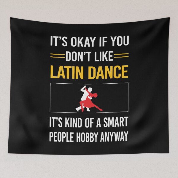 Item preview, Funny Smart People Latin Dance designed and sold by jiggleterrified.