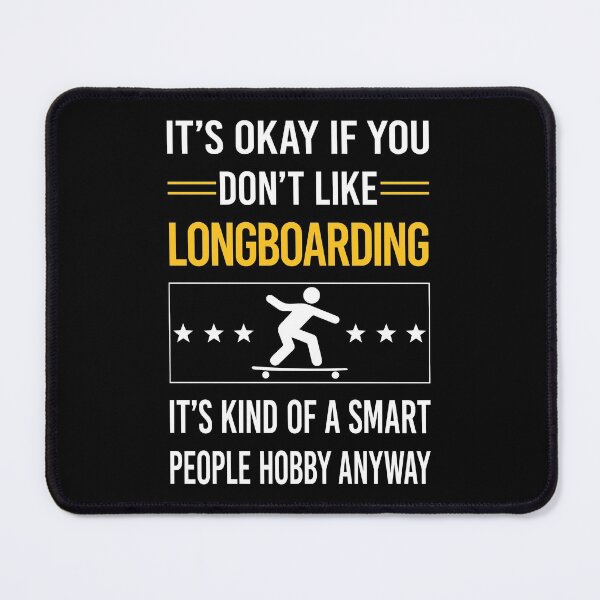 Item preview, Funny Smart People Longboarding Longboard Longboarder designed and sold by jiggleterrified.