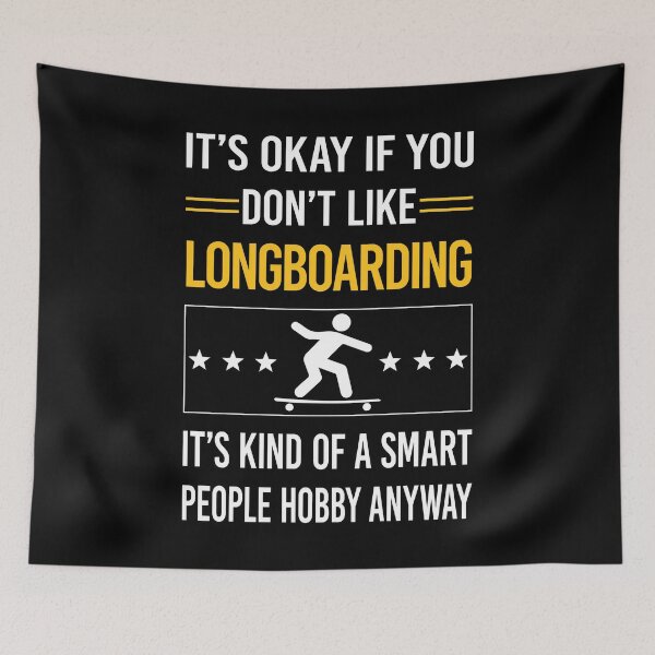 Item preview, Funny Smart People Longboarding Longboard Longboarder designed and sold by jiggleterrified.