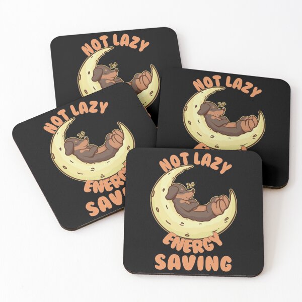 Item preview, Lazy T-ShirtNot Lazy Energy Saving - Lazy Dog Gift  designed and sold by RunaTuner.