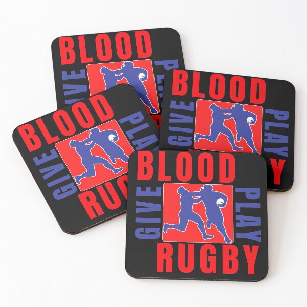 Item preview, Give Blood Play Rugby-Funny Rugby-Rugby designed and sold by SighFly52.