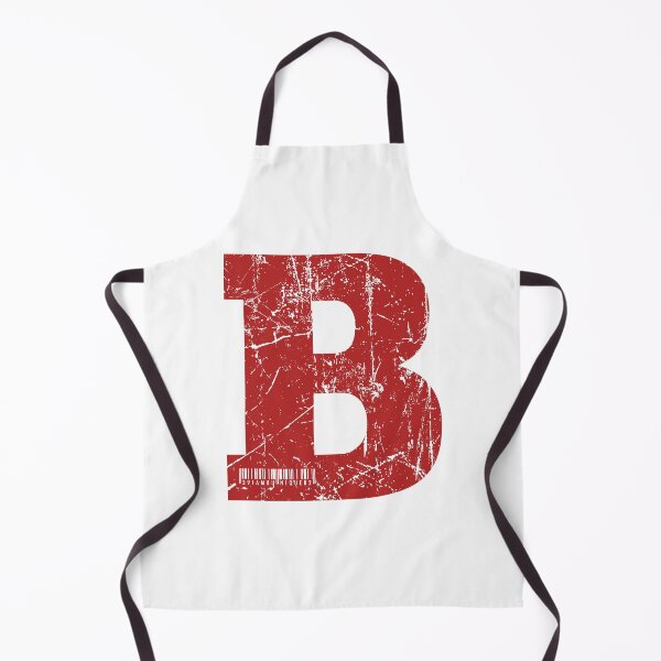 Item preview, Red Grunge Monogram Letter "B" I Am Unique designed and sold by SunnyStreet.