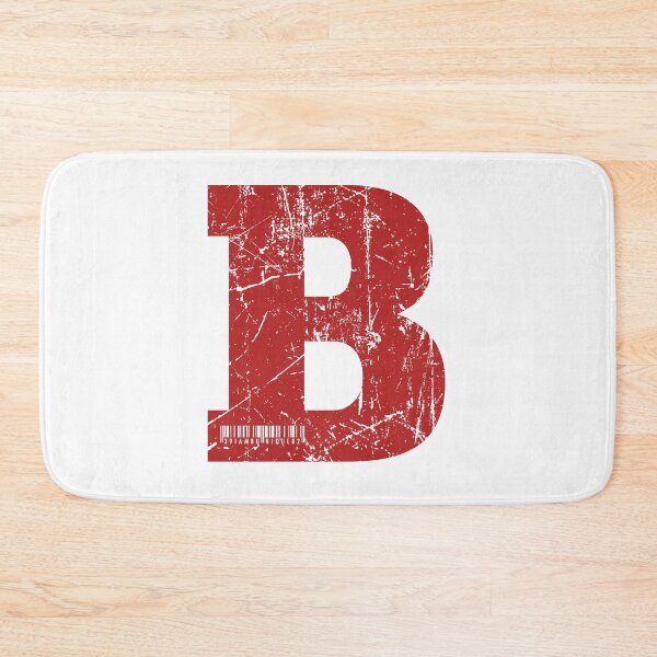Item preview, Red Grunge Monogram Letter "B" I Am Unique designed and sold by SunnyStreet.