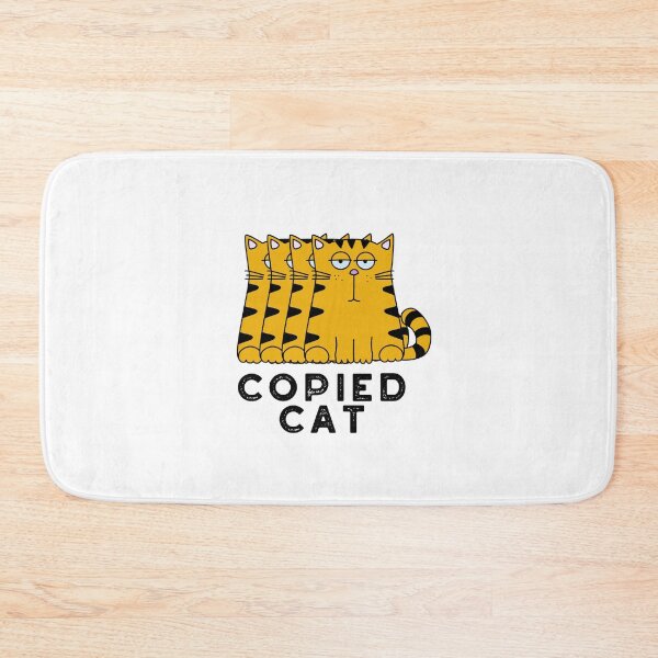 Item preview, Copied Cat Funny Animal Puns  designed and sold by punnybone.