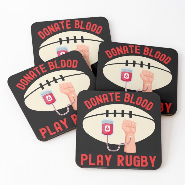 Artikelvorschau, Blut spenden Rugby spielen-Lustiges Rugby-Rugby entworfen und verkauft von SighFly52.
