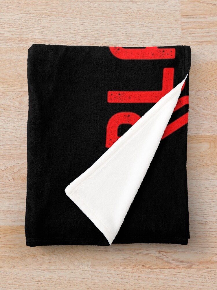 Thumbnail 3 of 6, Throw Blanket, Donate Blood Play Rugby-Funny Rugby-Rugby designed and sold by amyslater911.