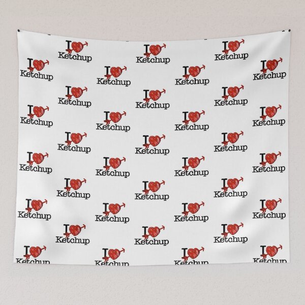 Item preview, I Love (Heart) Ketchup designed and sold by SunnyStreet.