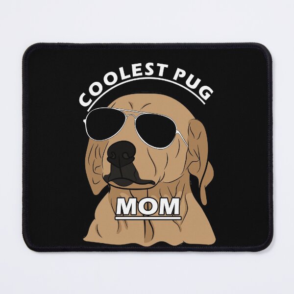 Item preview, Artistic coolest pug mom design designed and sold by SamRVstore.