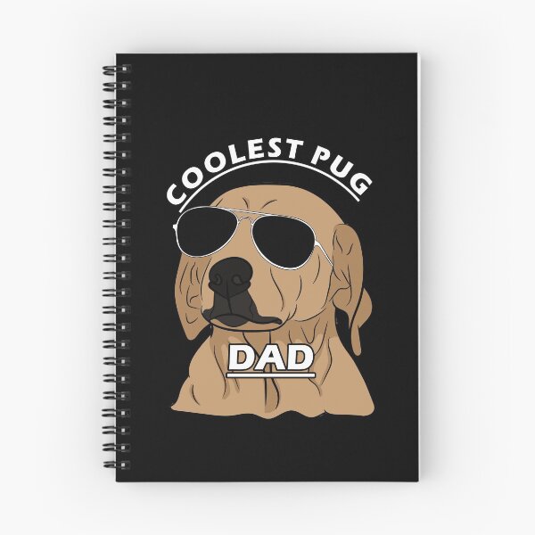 Item preview, Artistic coolest pug dad design designed and sold by SamRVstore.
