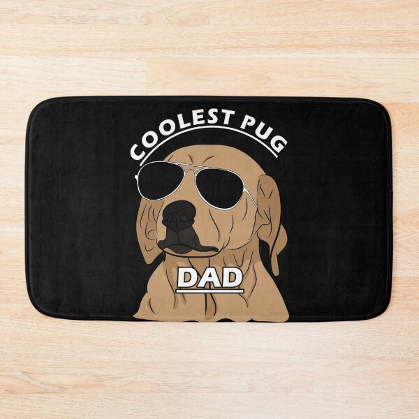 Item preview, Artistic coolest pug dad design designed and sold by SamRVstore.