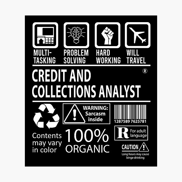Item preview, Credit And Collections Analyst T Shirt - MultiTasking Certified Job Gift Item Tee designed and sold by sabinacsnm.