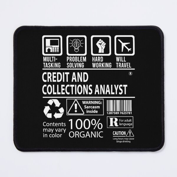 Item preview, Credit And Collections Analyst T Shirt - MultiTasking Certified Job Gift Item Tee designed and sold by sabinacsnm.