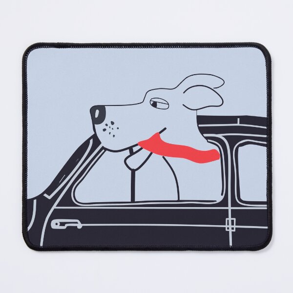 Item preview, car and the dog Classic T-shirt designed and sold by oldeck.