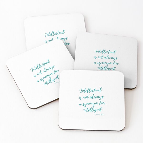 Item preview, 'Intellectual' is not always a synonym for 'intelligent.' designed and sold by storeAN.