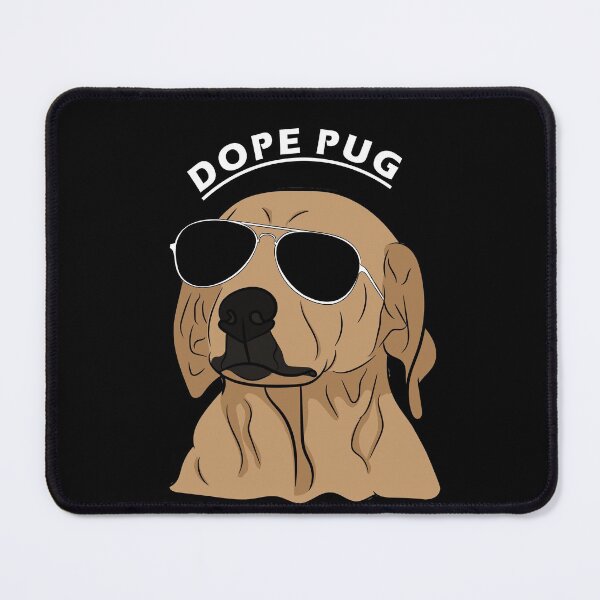 Item preview, Artistic dope pug design designed and sold by SamRVstore.