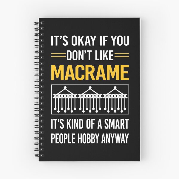 Item preview, Funny Smart People Macrame designed and sold by jiggleterrified.