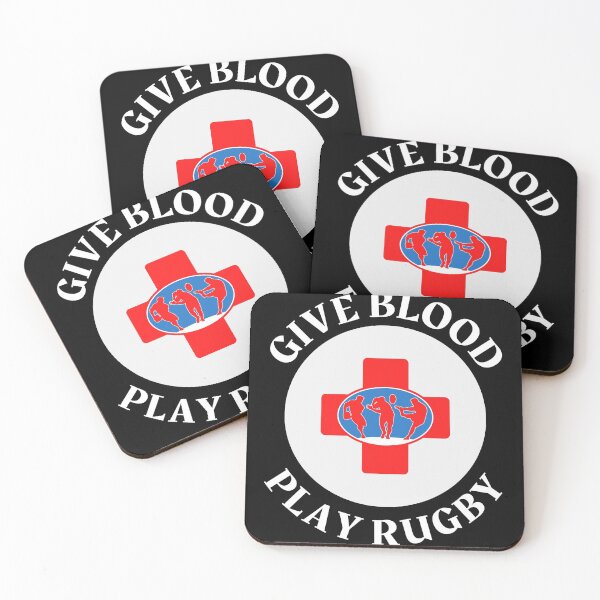 Item preview, Give Blood Play Rugby-Funny Rugby-Rugby designed and sold by SighFly52.