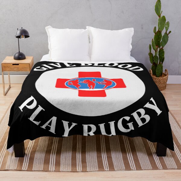 Item preview, Give Blood Play Rugby-Funny Rugby-Rugby designed and sold by SighFly52.