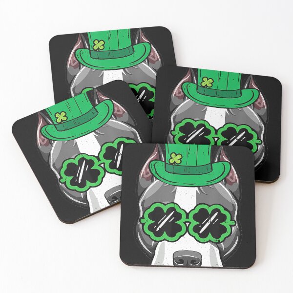 Item preview, Irish Leprechaun Pitbull Dog Shamrock St Patricks Day designed and sold by SethFrancis37.