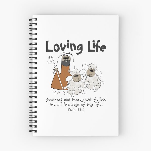 Item preview, Christian Design - Sheep with their Good Shepherd - Loving Life designed and sold by simplydesignart.