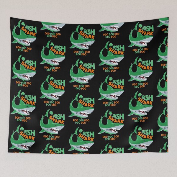 Item preview, Irish Shark-doo doo doo-gift for St Patricks day designed and sold by BRtisticDesigns.