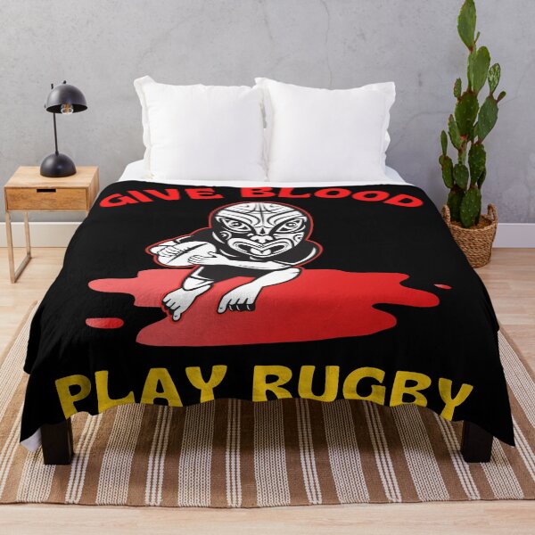 Item preview, Give Blood Play Rugby-Funny Rugby-Rugby designed and sold by SighFly52.