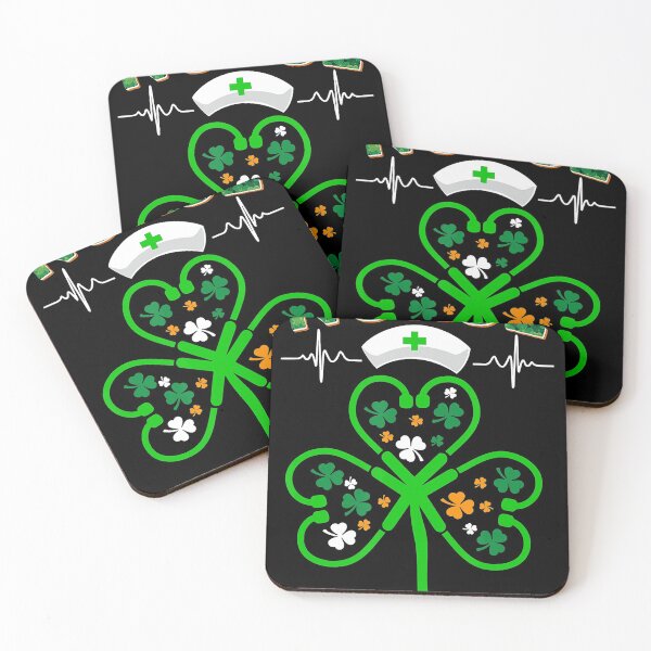 Item preview, Irish Nurse Shamrock Stethoscope St Patricks Day Nursing  designed and sold by SethFrancis37.