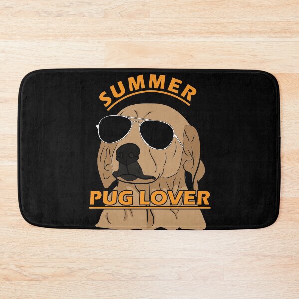 Item preview, Artistic summer pug lover design designed and sold by SamRVstore.