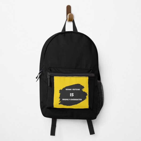 Item preview, A humor slogan design: Going outside is highly overrated designed and sold by silveregale.