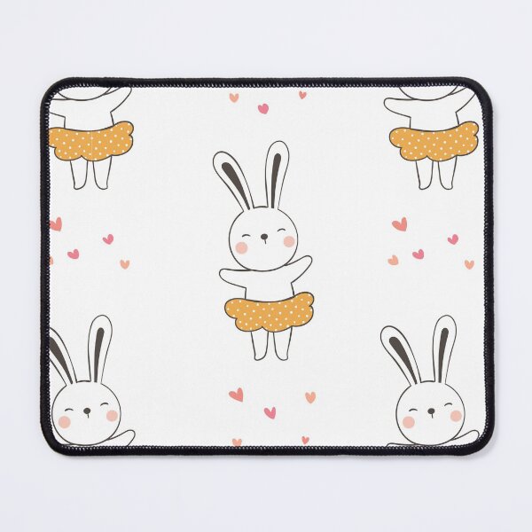 Item preview, Bunny Rabbit in a Tutu Pattern designed and sold by Trinket-Trickster.