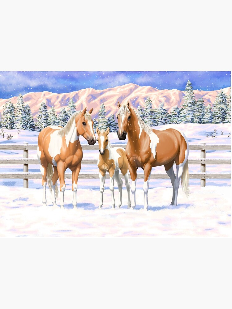 Horse Art, Canvas Art, Canvas Print, outlet Mustang, Horses, Horse Painting, Horse, Equine, Paint, Palomino, White, Grey, Chrsitmas, Gift, Holiday