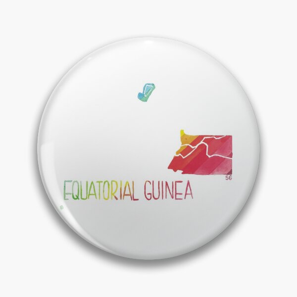 Item preview, Equatorial Guinea Sticker designed and sold by SharlaPaints.
