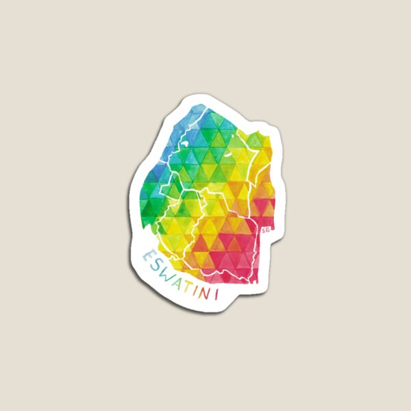Item preview, Eswatini Sticker designed and sold by SharlaPaints.