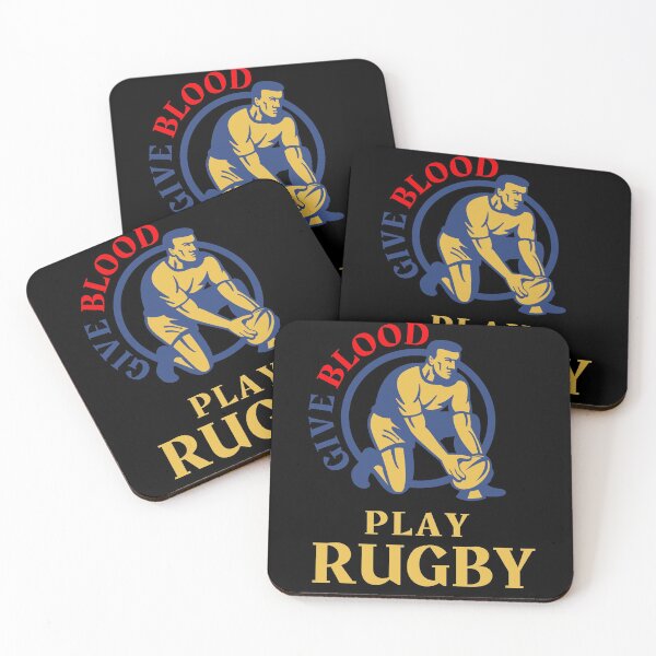 Item preview, Give Blood Play Rugby-Funny Rugby-Rugby designed and sold by SighFly52.