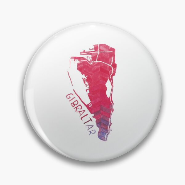 Item preview, Gibraltar Sticker designed and sold by SharlaPaints.
