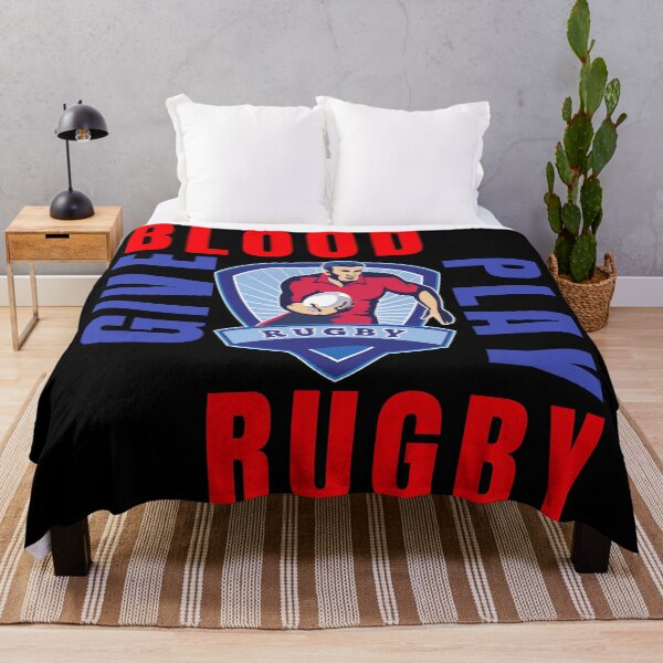Item preview, Give Blood Play Rugby-Funny Rugby-Rugby designed and sold by SighFly52.