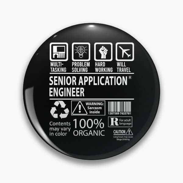 Item preview, Senior Application Engineer T Shirt - MultiTasking Certified Job Gift Item Tee designed and sold by oslandefren.