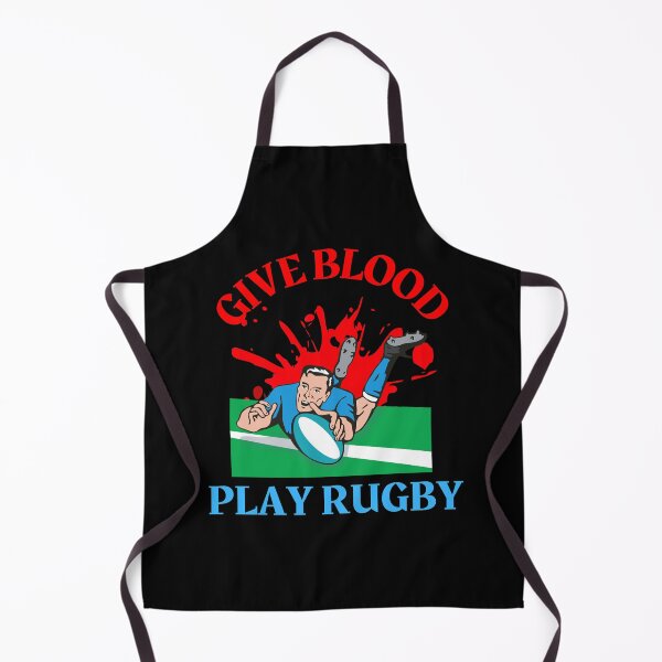 Item preview, Give Blood Play Rugby-Funny Rugby-Rugby- designed and sold by SighFly52.