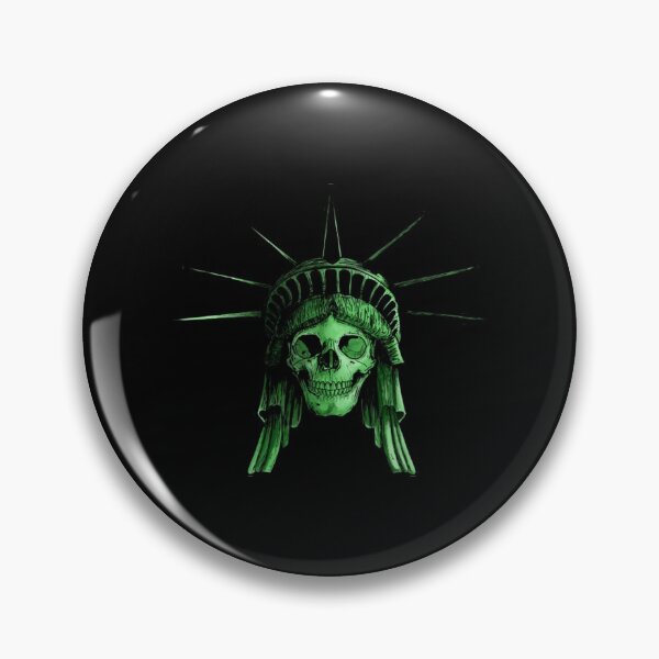 Item preview, Statue Of Liberty T-ShirtStatue of Liberty Skull designed and sold by RunaTuner.