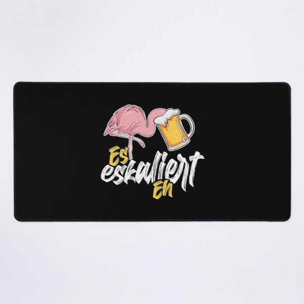 Item preview, Trinken T-ShirtEs Eskaliert Eh Flamingo Bier Alkohol Trinken Party Vogel designed and sold by RunaTuner.