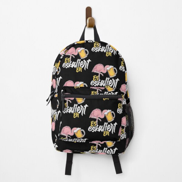 Item preview, Trinken T-ShirtEs Eskaliert Eh Flamingo Bier Alkohol Trinken Party Vogel designed and sold by RunaTuner.