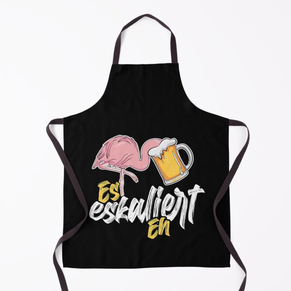 Item preview, Trinken T-ShirtEs Eskaliert Eh Flamingo Bier Alkohol Trinken Party Vogel designed and sold by RunaTuner.
