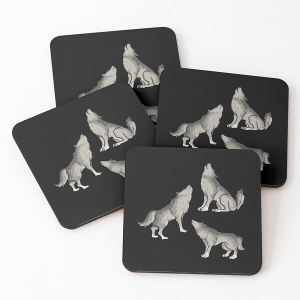 Item preview, Wolf T-ShirtWolves Howling Howling Mysticism - Dog Dogs designed and sold by RunaTuner.