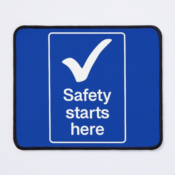 Item preview, Safety starts here designed and sold by rheyes.