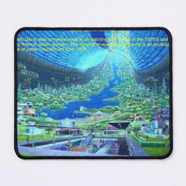 Item preview, Space Settlements Art designed and sold by Alicefish.
