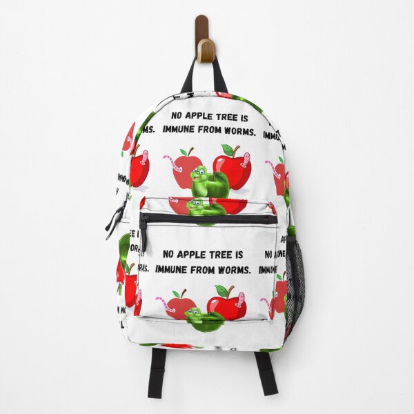 Item preview, Funny Red and Blue Apples with funny worms designed and sold by Hinny8.