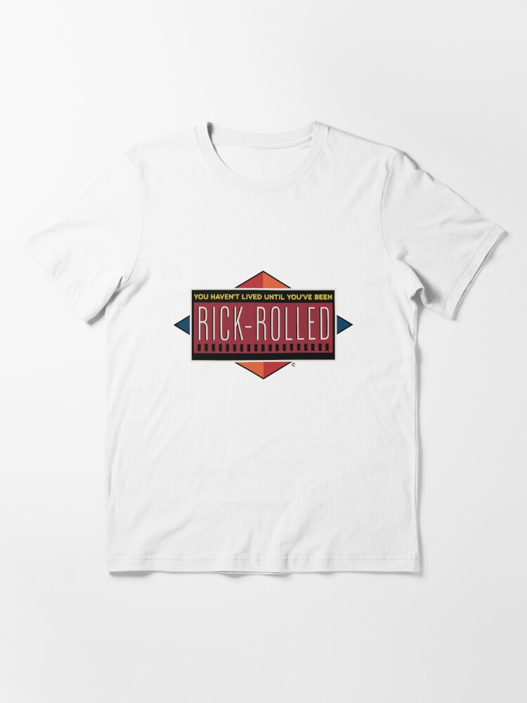 Rick Roll Your Friends! QR code that links to Rick Astley's “Never Gonna  Give You Up”  music video Essential T-Shirt for Sale by ApexFibers