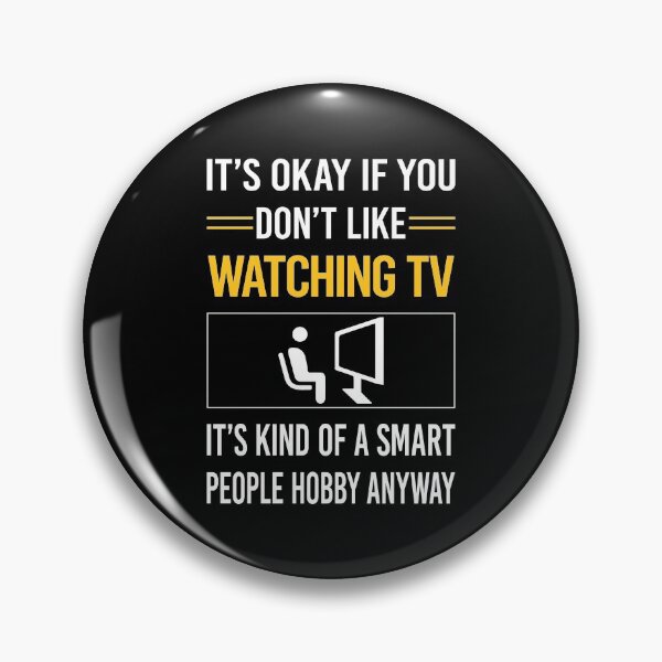Item preview, Funny Smart People Watching TV designed and sold by RandalDavis.